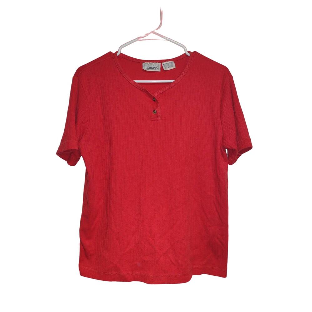 Basic Editions Women's Shirt Size Medium
